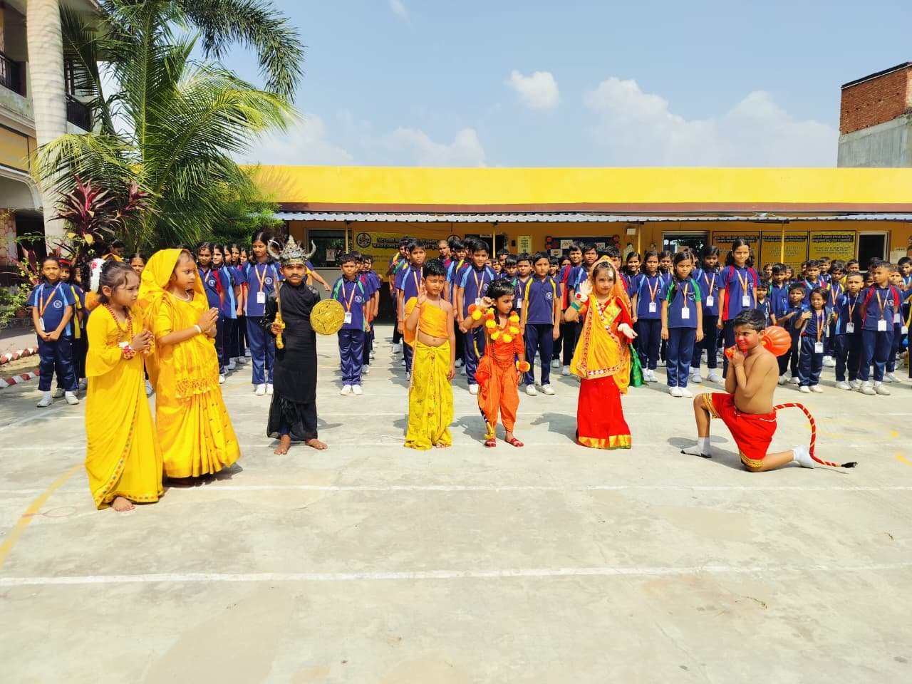 विजन एकेडमी में मनाया गया भव्य दीपावली उत्सव