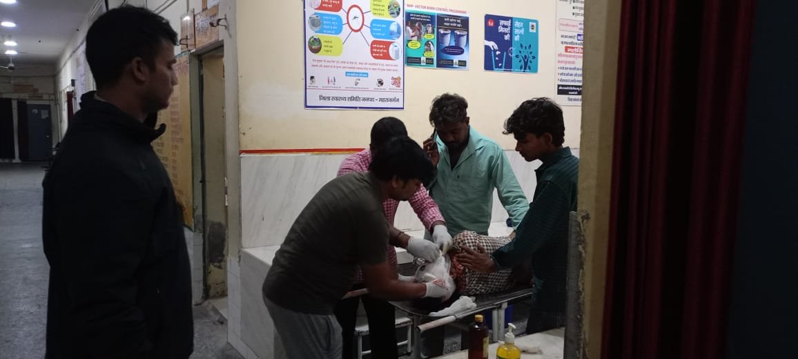 रफ्तार बनी आफत, बाइक फिसली, युवक गंभीर रूप से घायल