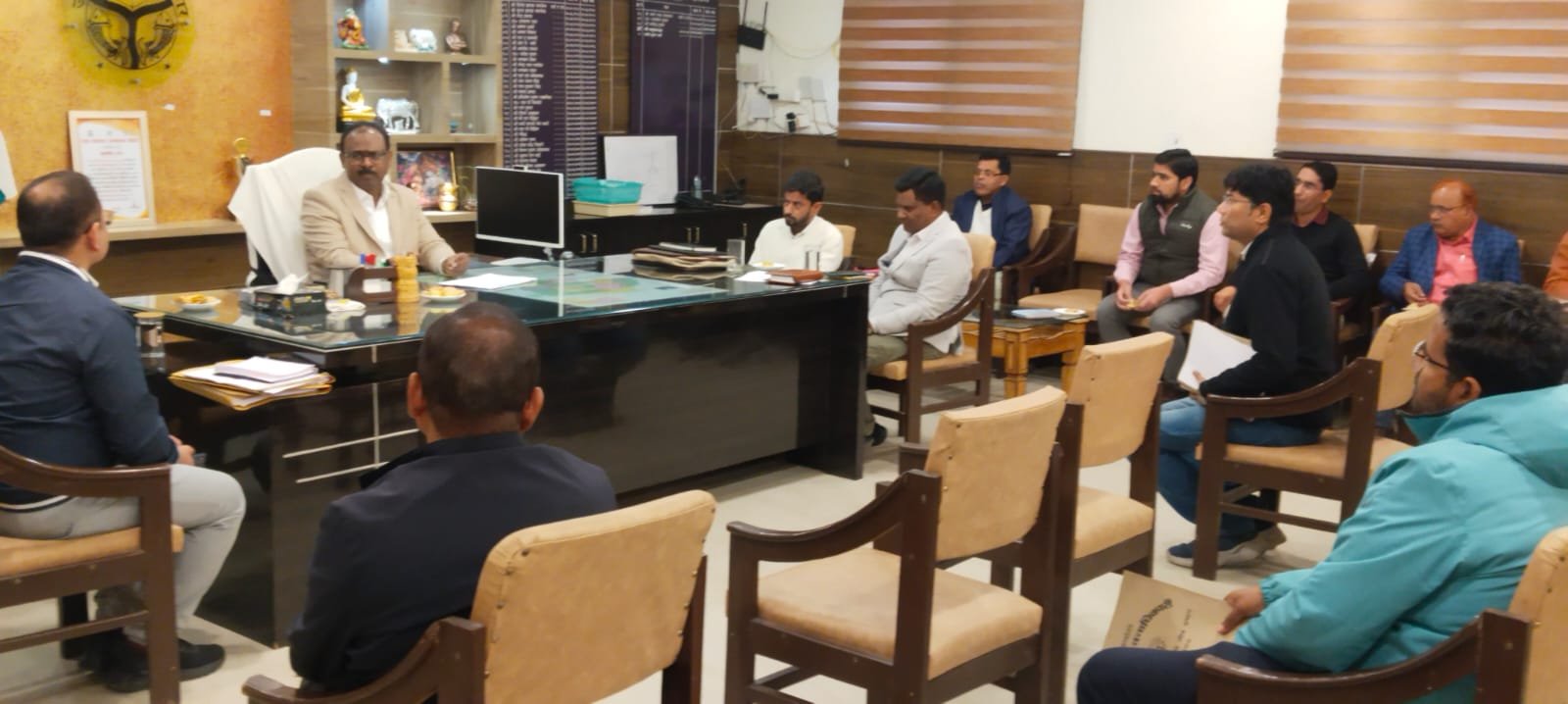 महराजगंज में मनरेगा श्रम बजट पर मंथन, 70.38 लाख मानव दिवस का प्रस्ताव