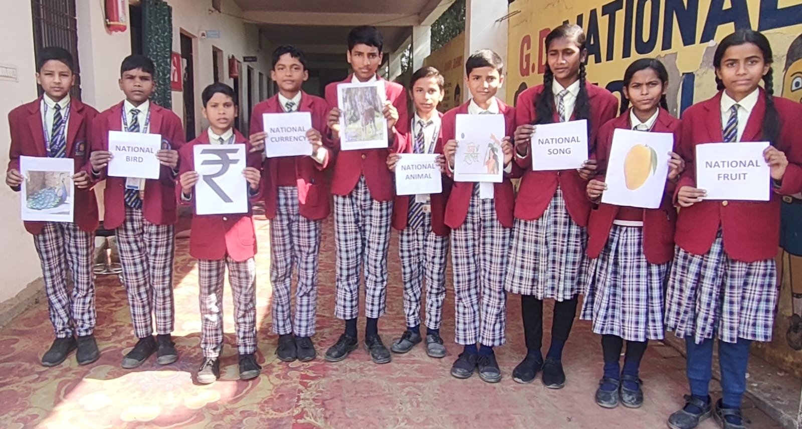 राष्ट्रीय प्रतीकों पर बच्चों की लघु नाटिका ने मन को मोह लिया