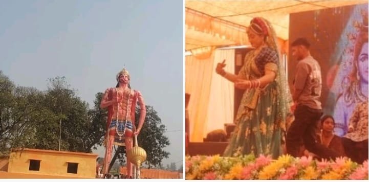पकड़ी सिसवा में दिव्य प्रतिमा का लोकार्पण,ऐतिहासिक समारोह में हजारों लोगों की रही भागीदारी