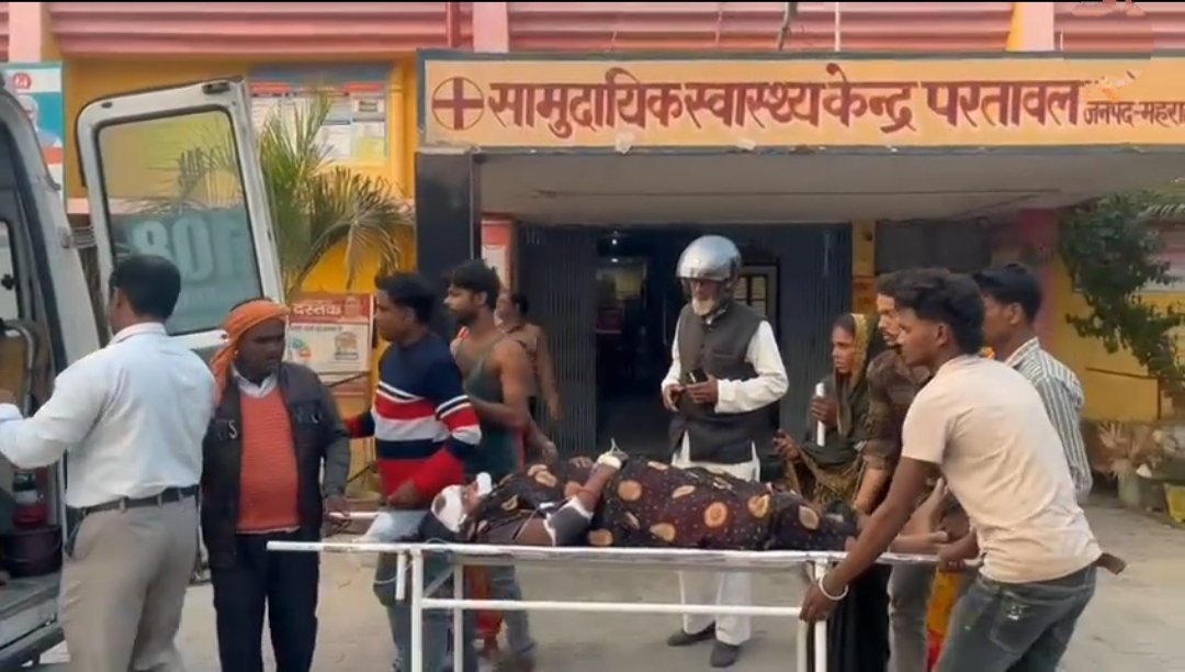 संकरी पुलिया पर आमने-सामने भिड़ीं दो बाइक, महिला गंभीर