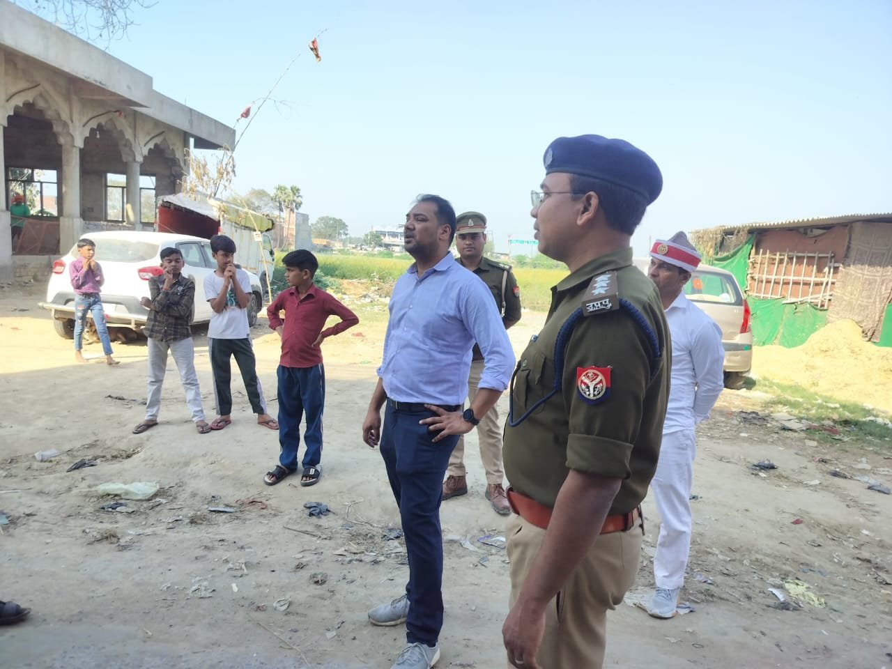 एसडीएम और सीओ ने होलिका दहन स्थलों का किया निरीक्षण दिए आवश्यक निर्देश