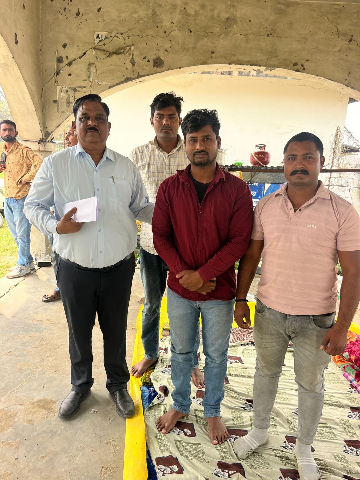 चनकौली प्रकरण में आठवें दिन ग्रामीणों का अनशन समाप्त