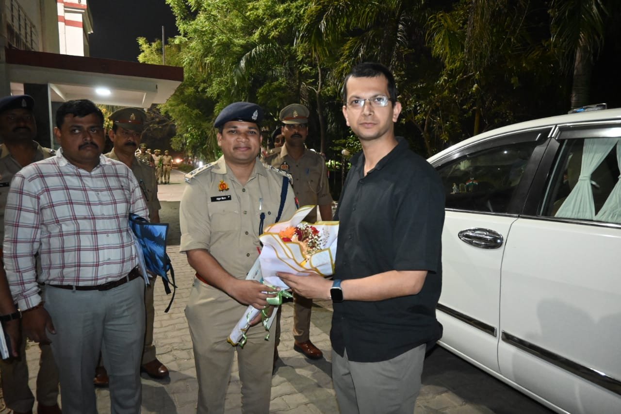 नवागत एसपी ने संभाला कार्यभार, महिला सुरक्षा व साइबर अपराध नियंत्रण पर रहेगा जोर