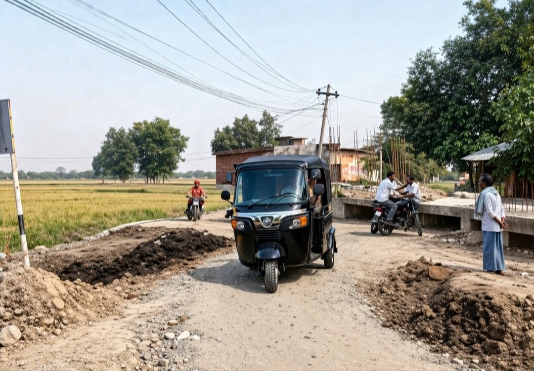 पुलिया निर्माण के बीच बड़ी पहल, वैकल्पिक रास्ते ने खत्म की ग्रामीणों की परेशानी