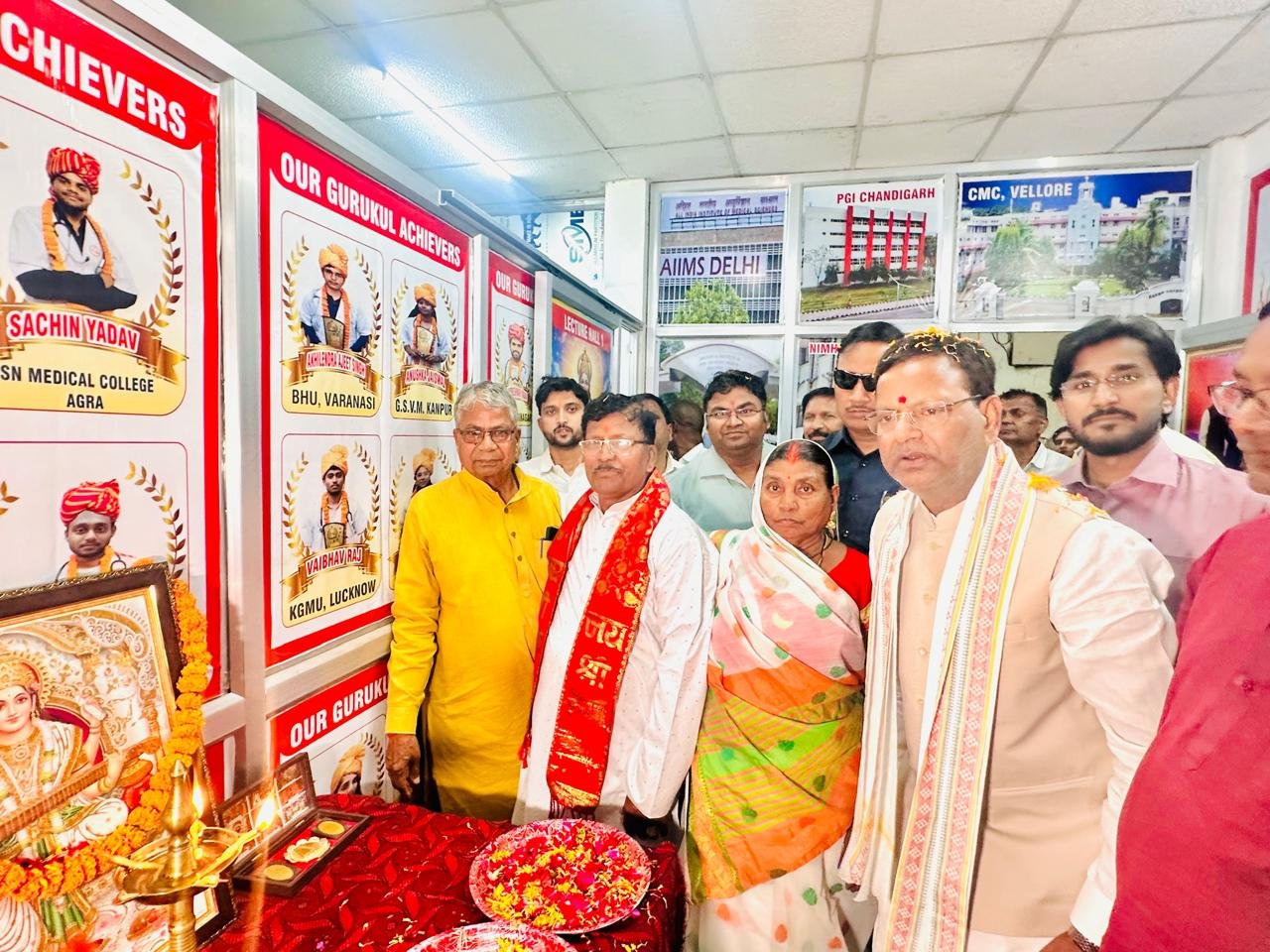 गुरुकुल पाठशाला का भव्य उद्घाटन, गुणवत्तापूर्ण शिक्षा का मिला नया केंद्र