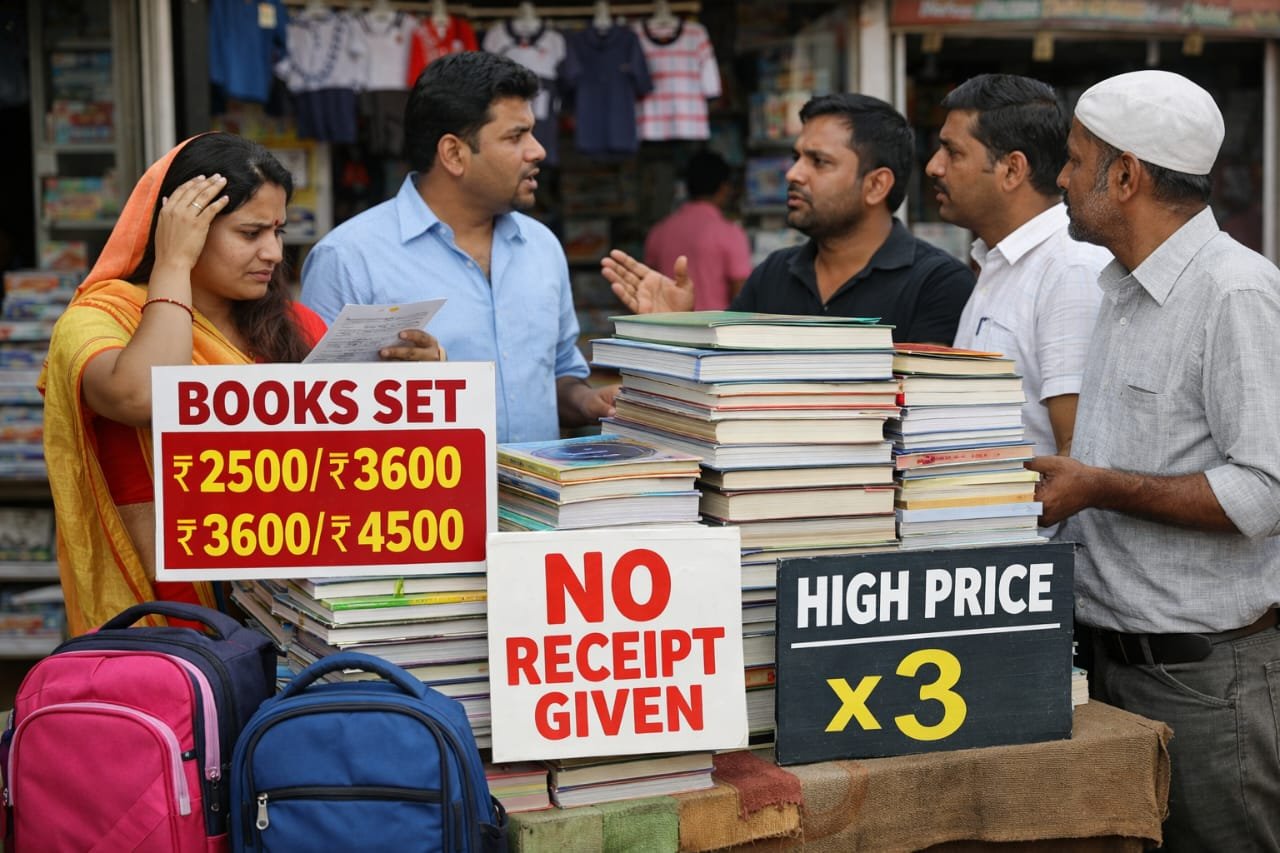 हर साल नई किताबों का खेल: प्राइवेट स्कूलों की मनमानी से अभिभावकों पर बढ़ता बोझ