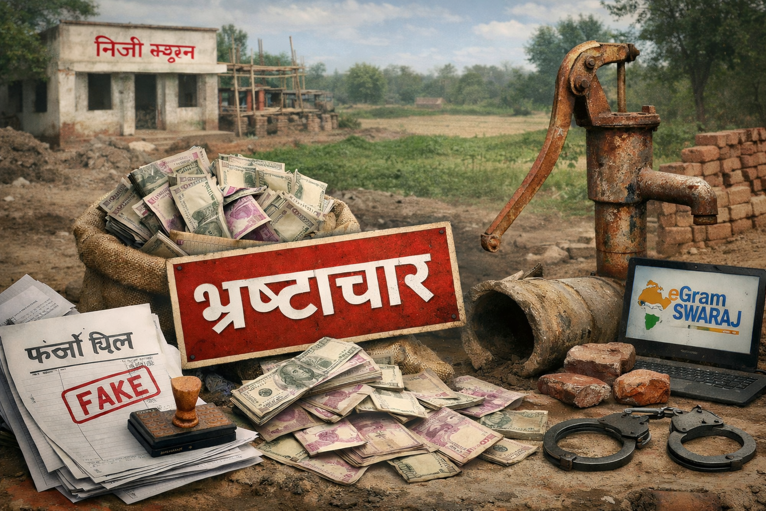 सोहास ग्राम पंचायत में करोड़ों के घोटाले का आरोप, आयुक्त से जांच की मांग