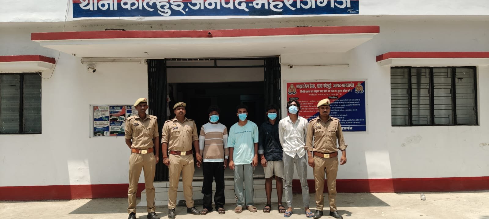 रोडवेज बस चालक-परिचालक से मारपीट करने वाले चार आरोपी गिरफ्तार