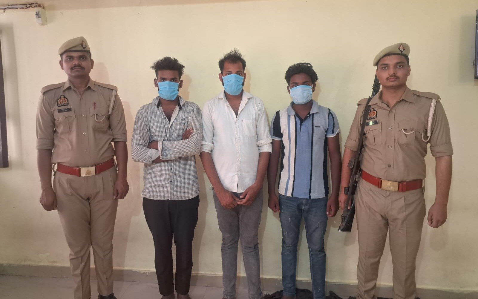 अश्लील वीडियो बनाकर नाबालिग से दुष्कर्म करने वाले तीन आरोपी 24 घंटे में गिरफ्तार