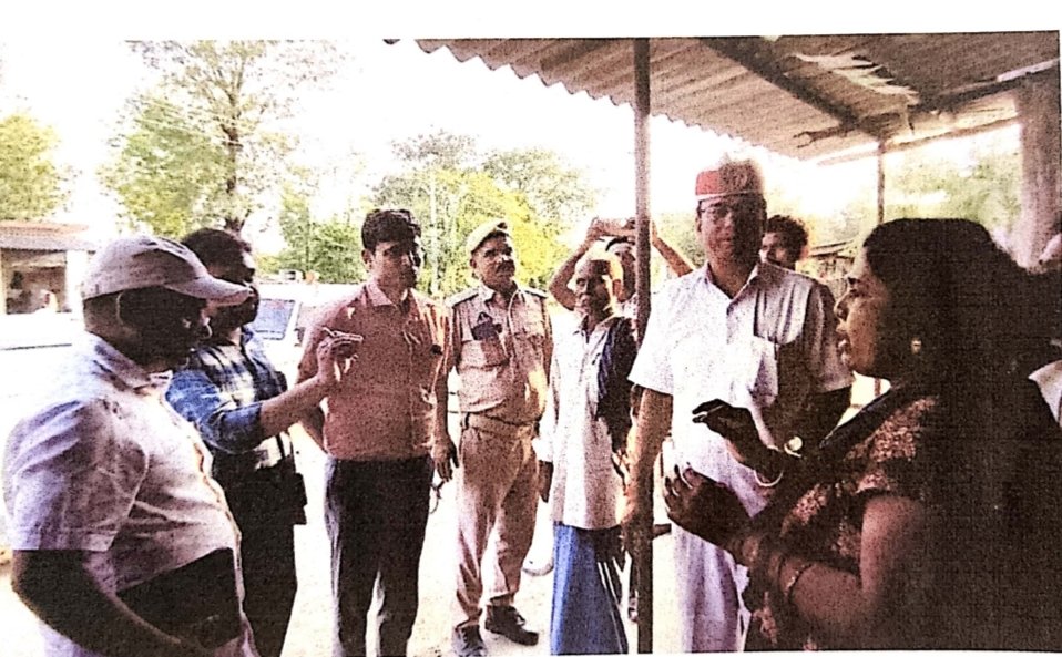 महदेइया चौराहे पर अवैध पेट्रोल-डीजल बिक्री का भंडाफोड़, FIR की संस्तुति