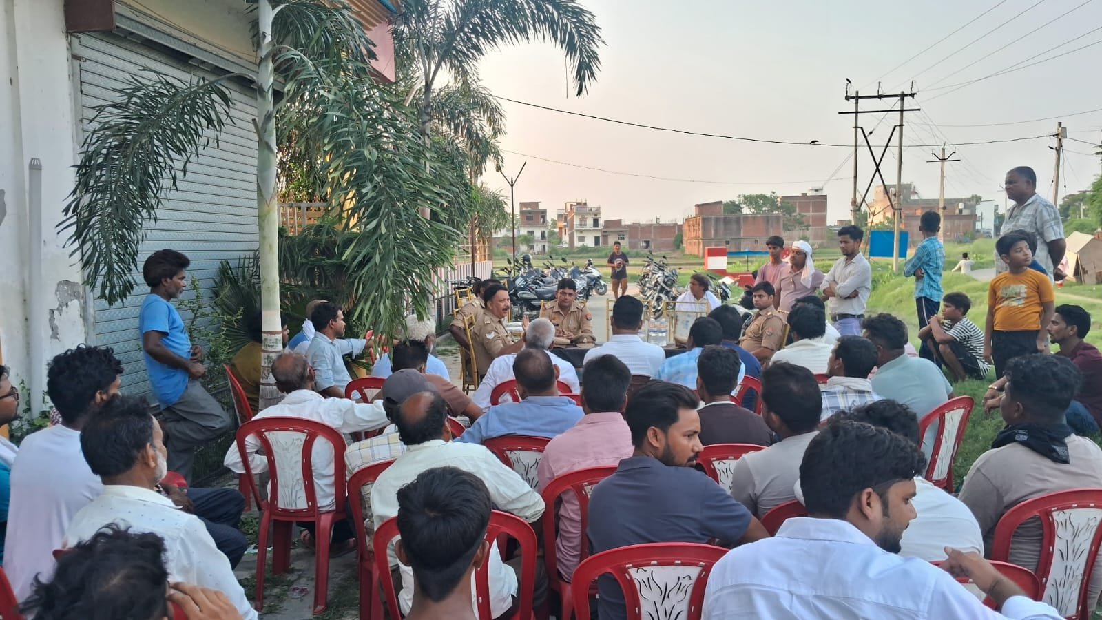 मोहर्रम को शांतिपूर्ण ढंग से मनाने की अपील, श्यामदेऊरवा पुलिस ने ताजियादारों संग की बैठक