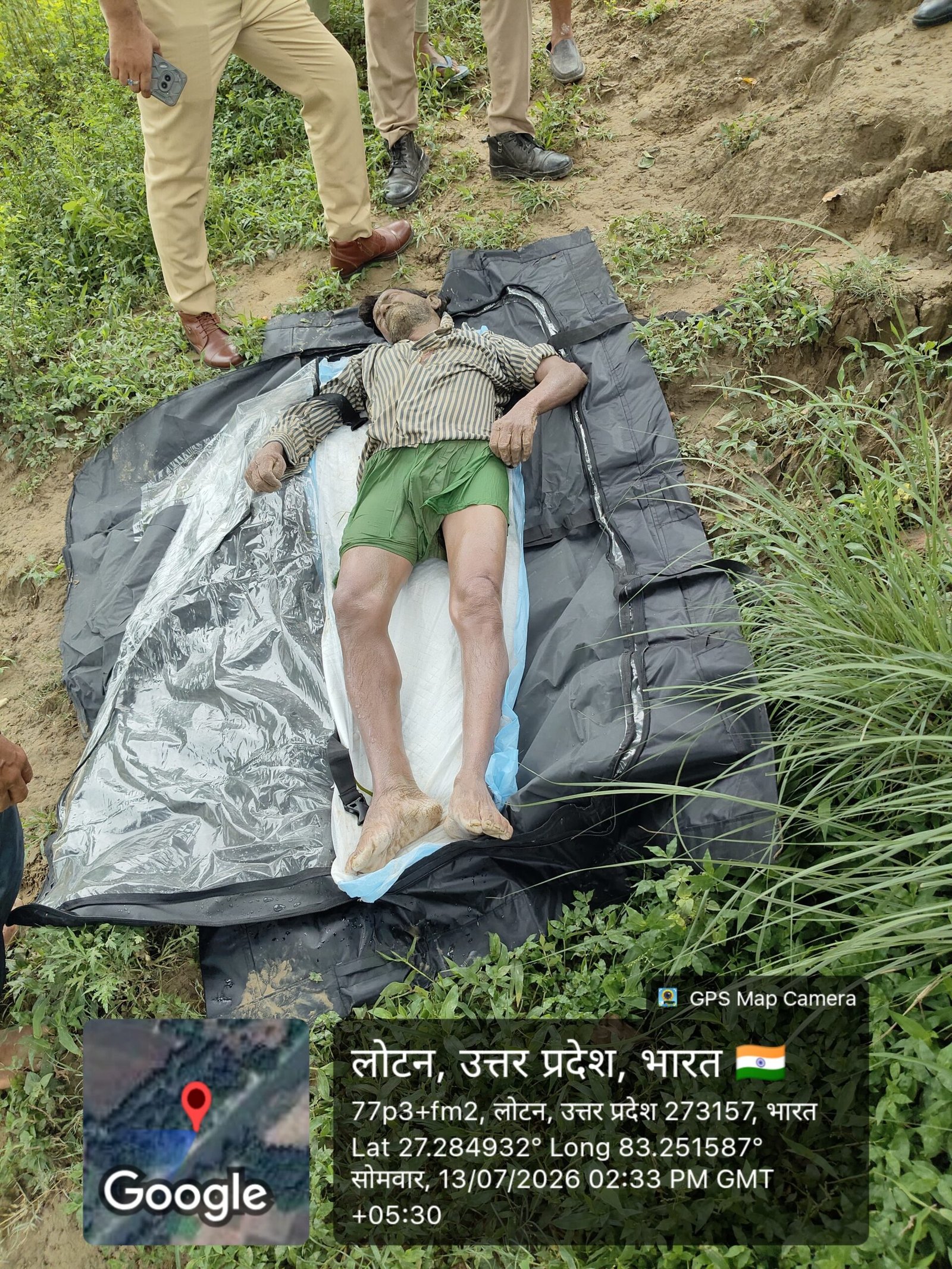 घोंघी नदी में डूबे ग्रामीण का 24 घंटे बाद मिला शव, परिवार में मचा कोहराम