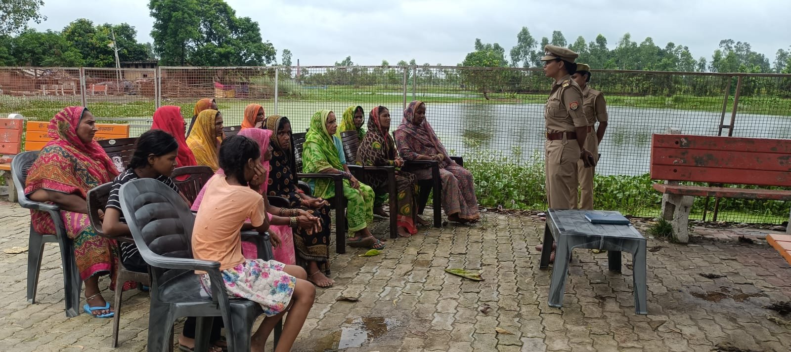 मिशन शक्ति अभियान के तहत बीजापार में बहू-बेटी सम्मेलन, सुरक्षा और जागरूकता पर दिया गया जोर