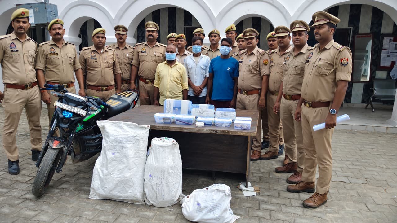 शातिर चोर गिरोह का पर्दाफाश, तीन गिरफ्तार
