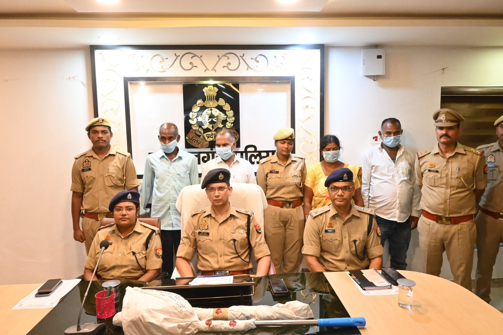 जमीन विवाद में ससुर की हत्या का खुलासा, बहू समेत चार गिरफ्तार