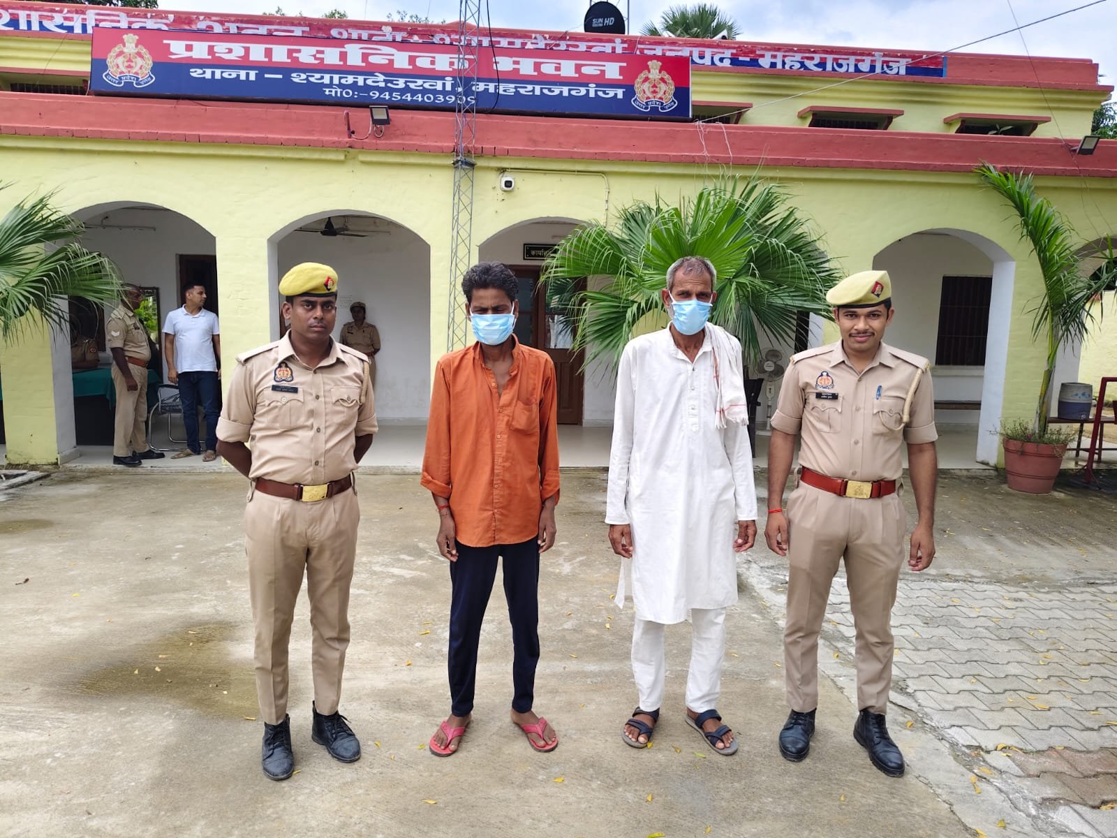 27 साल पुराने मामले समेत दो वारंटी गिरफ्तार, न्यायालय भेजे गए