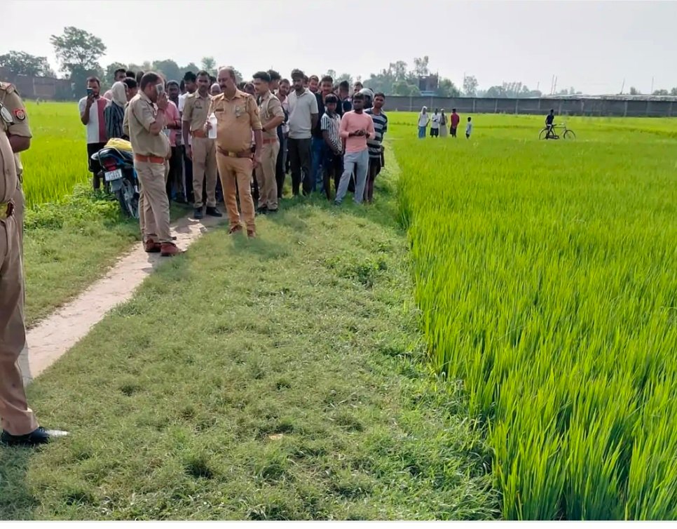 पनियरा क्षेत्र में खेत में मिला युवक का शव, हत्या की आशंका