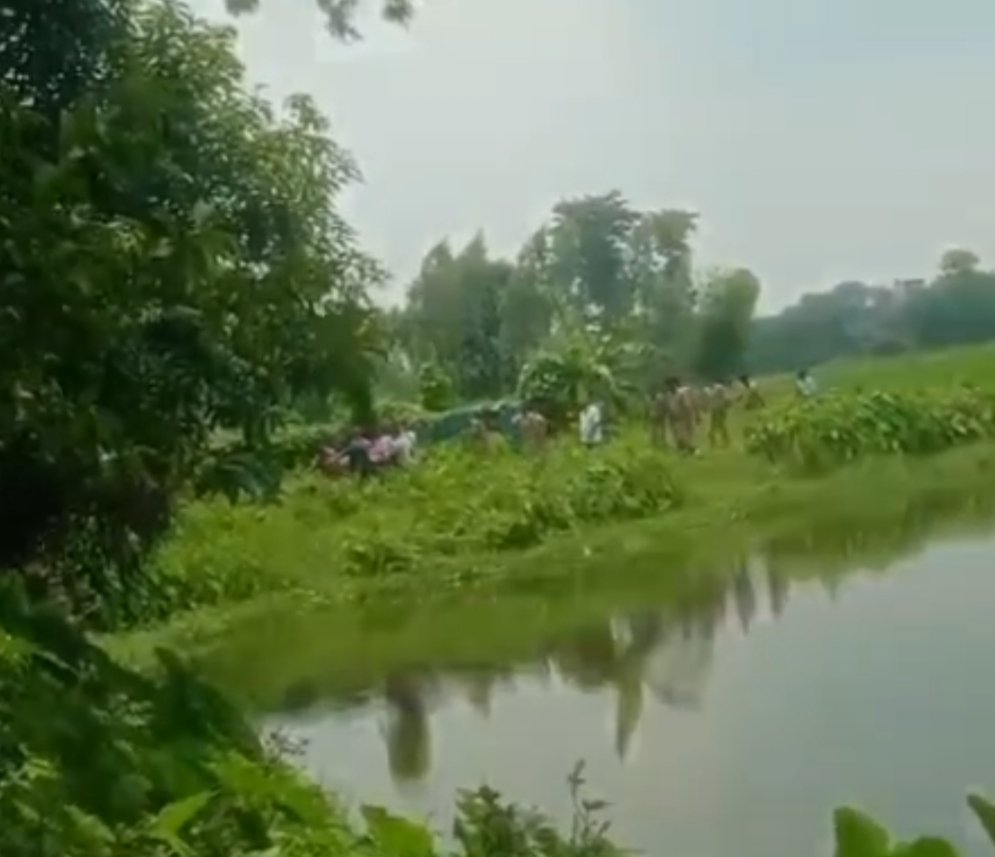 बांसपार ढेकही के पोखरे में उतराता मिला अधेड़ का शव, मचा हड़कंप