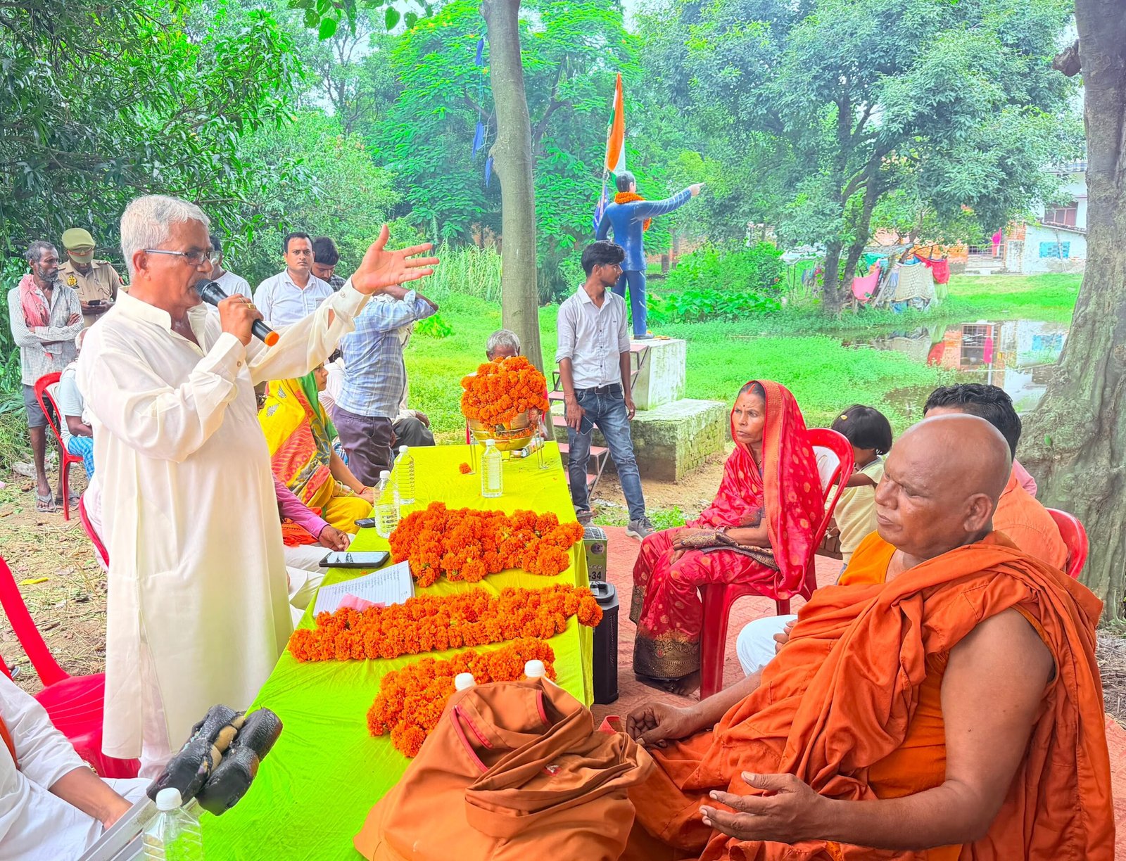 संत रविदास के विचारों का संदेश लेकर गांव-गांव पहुंची कलश वंदन यात्रा